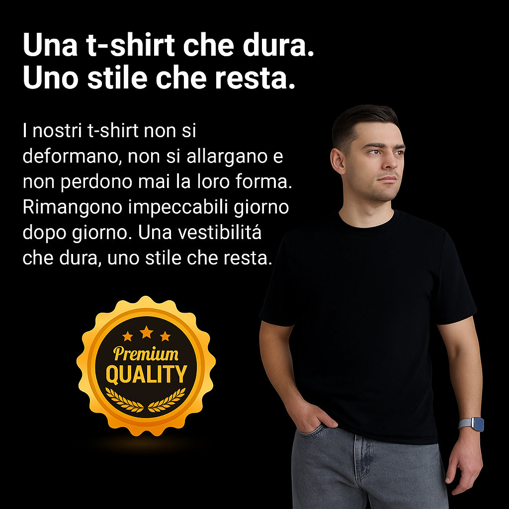 Pacco da 4 t-shirt – Fondamentale